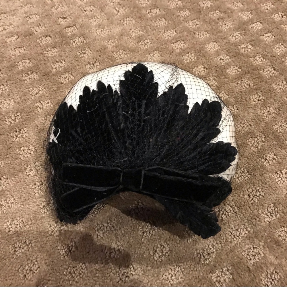 Miss Kathy New York vintage feather headpiece
